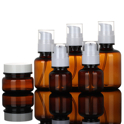 Insiemi d'imballaggio cosmetici 90ml 130ml 160ml Recycable dell'ANIMALE DOMESTICO a perfetta tenuta