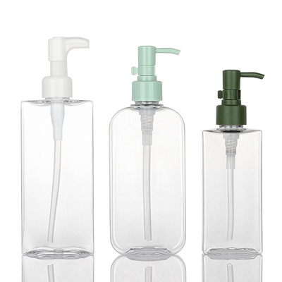 bottiglia di plastica dell'olio essenziale 250ml del pulitore del toner del sapone del siero della lozione vuota trasparente dello skincare