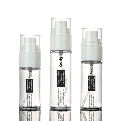 Bocca a perfetta tenuta trasparente della foschia della bottiglia di plastica a perfetta tenuta 30ml 20mm dello spruzzo