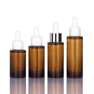 Superficie di timbratura calda del contagoccia dell'olio di capacità cosmetica della bottiglia 1oz