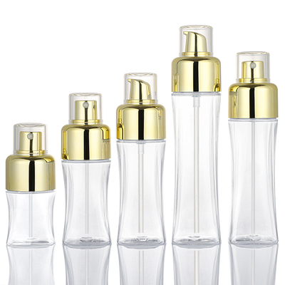 Spruzzo fine Skincare della foschia che imballa lozione di plastica intorno alle bottiglie vuote della pompa 50ml