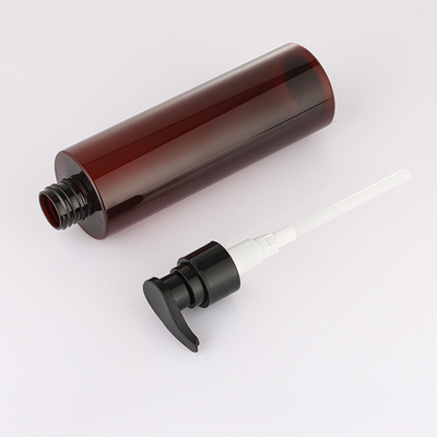 Giro Amber Shampoo Bottle Pump Sprayer 150ml 200ml 250ml per il gel della doccia