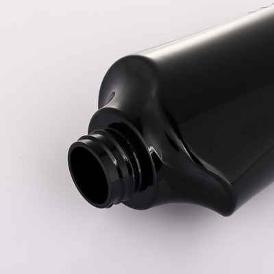 Bottiglia d'imballaggio dello sciampo della pompa dell'oro dell'ANIMALE DOMESTICO di hibiki del nero del kylie della lozione su ordinazione unica all'ingrosso dei cosmetici