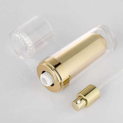insieme crema di lusso cosmetico dello skincare dei contenitori della bottiglia 50g della lozione di trucco acrilico di plastica di bellezza di 30ml 50ml 100ml 120ml