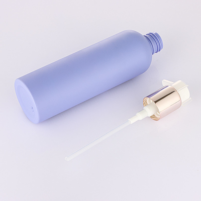 Stile amichevole dell'ANIMALE DOMESTICO 150ml 200ml 250ml 8 once di Eco il nuovo ha glassato la bottiglia viola della stampa della pompa dell'oro del gel della doccia della lozione del lavaggio del corpo