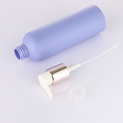 Stile amichevole dell'ANIMALE DOMESTICO 150ml 200ml 250ml 8 once di Eco il nuovo ha glassato la bottiglia viola della stampa della pompa dell'oro del gel della doccia della lozione del lavaggio del corpo