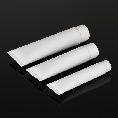 tubi d'imballaggio glassati vuoti di compressione dell'ANIMALE DOMESTICO di 50ml 100ml 200ml della crema per le mani della lozione della prova cosmetica di plastica della pulitrice
