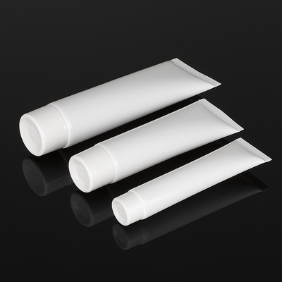 tubi d'imballaggio glassati vuoti di compressione dell'ANIMALE DOMESTICO di 50ml 100ml 200ml della crema per le mani della lozione della prova cosmetica di plastica della pulitrice