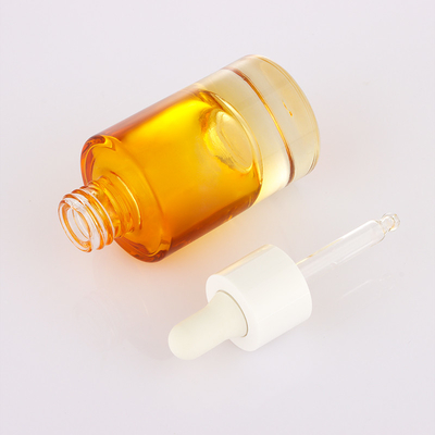 Flaconi contagocce in plastica quadrati di olio essenziale fantasia da 30 ml di alta qualità per cosmetici