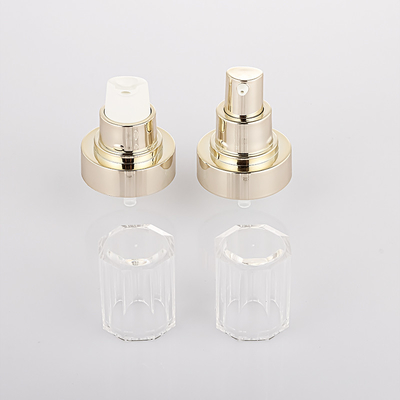 Pompa d'oro personalizzata trasparente 250ml 135ml bottiglia di lozione per il corpo con burro per il corpo in gel doccia