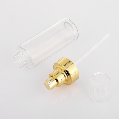 Flacone per pompa per lozione in plastica trasparente per profumo cosmetico di alta qualità 100 ml 120 ml 150 ml