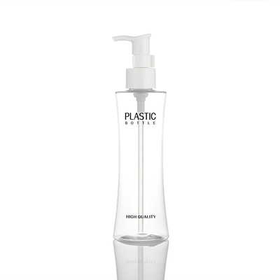 Cosmetici trasparenti personalizzati in plastica per il viso, crema per il corpo, lozione per il corpo, flacone da 200 ml