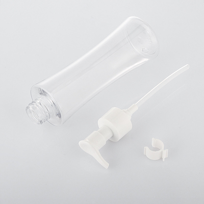 Cosmetici trasparenti personalizzati in plastica per il viso, crema per il corpo, lozione per il corpo, flacone da 200 ml