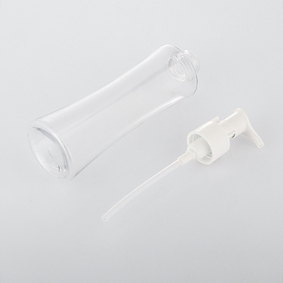 Cosmetici trasparenti personalizzati in plastica per il viso, crema per il corpo, lozione per il corpo, flacone da 200 ml