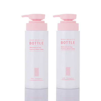 Etichetta privata personalizzata per flacone per lozione cosmetica da 500 ml Plastica PET White Jelly Matte