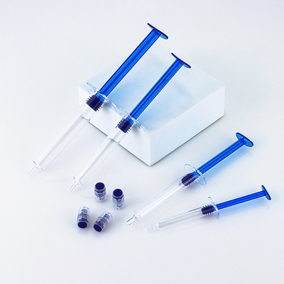 Blue Empty Eye Cream Cosmetic Packaging Tube Siringa Skin Care Injection Tube Style