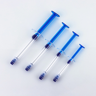 Blue Empty Eye Cream Cosmetic Packaging Tube Siringa Skin Care Injection Tube Style