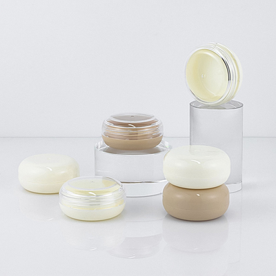 Contenitore per imballaggio cosmetico da 25 g Vaso per crema solare vuoto in plastica