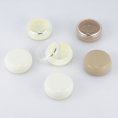 Contenitore per imballaggio cosmetico da 25 g Vaso per crema solare vuoto in plastica