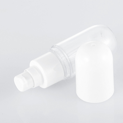 PETG Bottiglia spray per capelli in plastica rotonda vuota trasparente per lozione per la cura della pelle