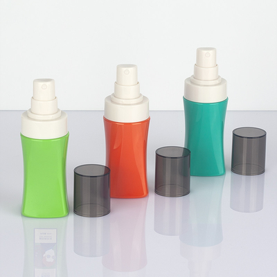 Flacone spray retrattile in plastica vuoto da 80 ml con nebulizzatore fine