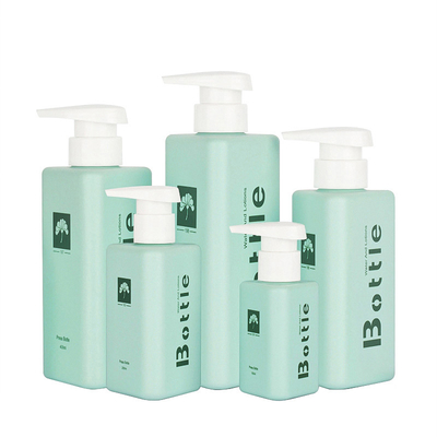 Dispenser di shampoo Bottiglia di PETG per lozione vuota colorata con pompa