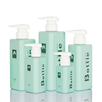 Dispenser di shampoo Bottiglia di PETG per lozione vuota colorata con pompa