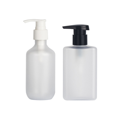 Flacone per lozione cosmetica HDPE bianco opaco in plastica 30 ml 60 ml 100 ml Confezione per la cura della pelle
