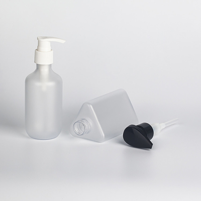 Flacone per lozione cosmetica HDPE bianco opaco in plastica 30 ml 60 ml 100 ml Confezione per la cura della pelle