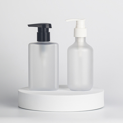 Flacone per lozione cosmetica HDPE bianco opaco in plastica 30 ml 60 ml 100 ml Confezione per la cura della pelle