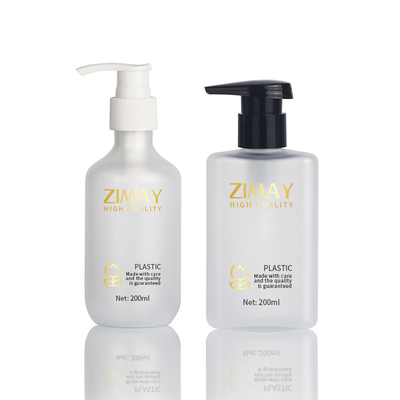 Flacone per lozione cosmetica HDPE bianco opaco in plastica 30 ml 60 ml 100 ml Confezione per la cura della pelle