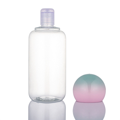 bottiglia di plastica della lozione dello sciampo 500ml con l'imballaggio con tappo a vite di Skincare del cappuccio