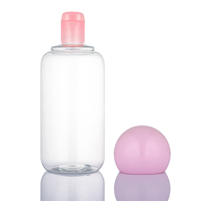 bottiglia di plastica della lozione dello sciampo 500ml con l'imballaggio con tappo a vite di Skincare del cappuccio