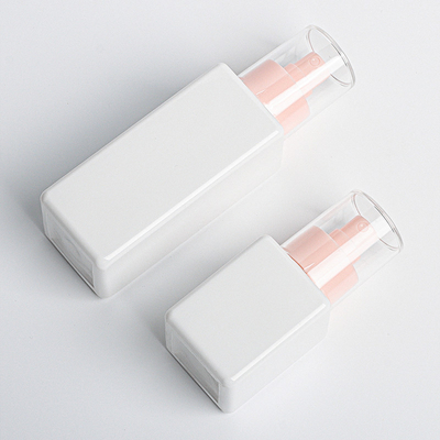 Bottiglia di plastica dello spruzzo della pompa di rosa del quadrato della radura 120ML per toner