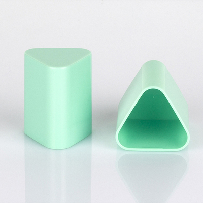 Bottiglia cosmetica triangolare unica Matte Green Frosted Surface dello spruzzo 50 ml
