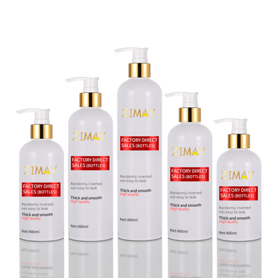 i cosmetici senz'aria di Skincare dello sciampo e del balsamo della pompa del corpo di 250ml 300ml 350ml 400ml 500ml lubrificano i contenitori d'imballaggio