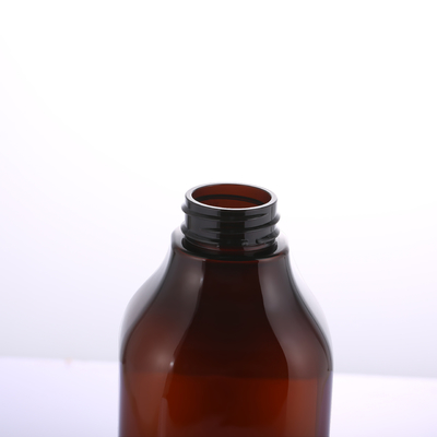 Cima operata unica cosmetica dell'oro della bottiglia dello sciampo di 200ml 300ml 350ml 400ml 1000ml Boston della lozione ambrata di lusso del corpo