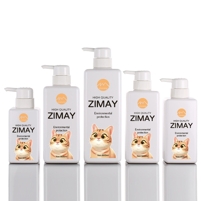 Materiale quadrato dell'ANIMALE DOMESTICO della chiara di 32 Oz bottiglia biodegradabile dello spruzzo per sciampo