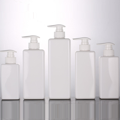 Bottiglie d'imballaggio dello sciampo della leva di regolazione di prezzo franco fabbrica 100ml 150ml 200ml 300ml 400ml 500ml del sapone della radura dello skincare di plastica della lozione