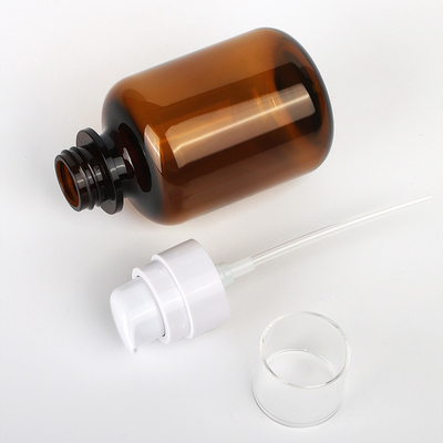 Piccoli contenitori cosmetici di plastica dell'OEM, barattolo crema cosmetico di plastica di stampa di seta