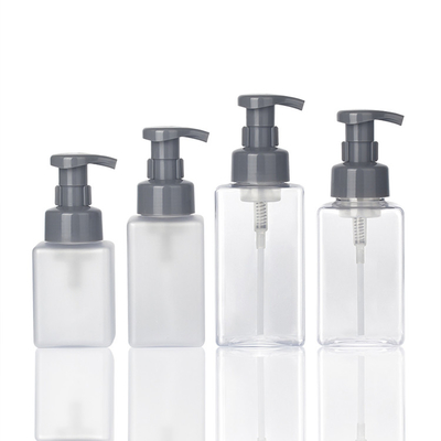 Il quadrato cosmetico glassato della bottiglia della schiuma modella il ODM di timbratura caldo disponibile