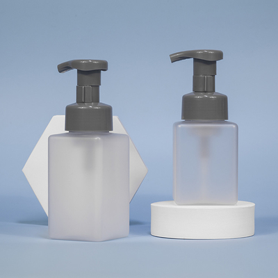 Il quadrato cosmetico glassato della bottiglia della schiuma modella il ODM di timbratura caldo disponibile