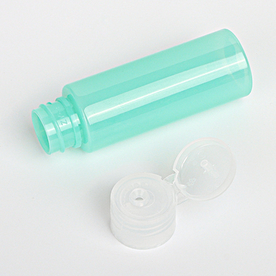 Plastica cosmetica di colore di verde bottiglia dello spruzzo del commestibile 50ml con Flip Cap