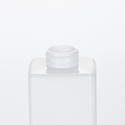 Bottiglia di plastica d'imballaggio vuota dello sciampo di 300ml 400ml 500ml del cosmetico di lusso senz'aria biodegradabile del quadrato