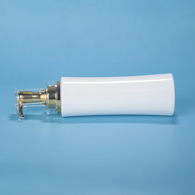 pompa senz'aria del corpo dello sciampo di plastica del salone di forma di giro dell'OEM di 350ml 400ml 500ml che imballa le bottiglie di plastica