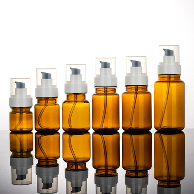 Barattoli cosmetici di plastica dell'ANIMALE DOMESTICO con riutilizzabile a perfetta tenuta ermetico dei coperchi