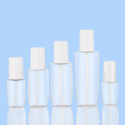 La bottiglia cosmetica disinfettante dello spruzzo, spruzzo fine di plastica della foschia imbottiglia 150ml