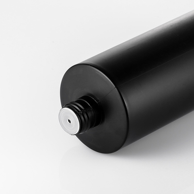 Bottiglia di plastica glassata 100ml con la materia plastica nera del PE del coperchio a vite