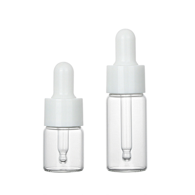 la bottiglia cosmetica del contagoccia 10ml, piccolo contagoccia glassato imbottiglia di plastica