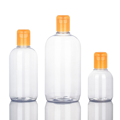 300ML bottiglia di plastica con tappo a vite, barattoli con tappo a vite dell'ANIMALE DOMESTICO trasparente